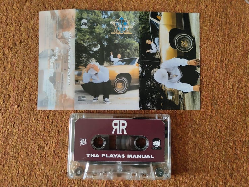 Rocci & Ramirez – Tha Playa S Manual Cassette Tape Hip-hop G funk Gangsta bild 2