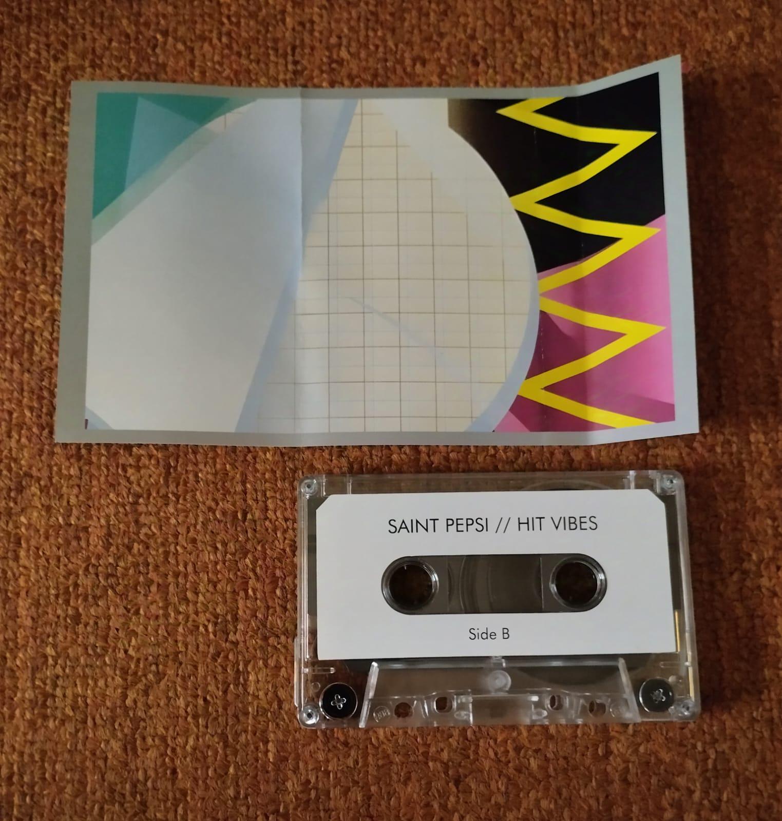 Saint Pepsi - Hit Vibes Cassette Tape Vaporwave Electronica
