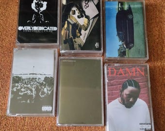 Kendrick Lamar Cassette Tape Rap Hip Hop