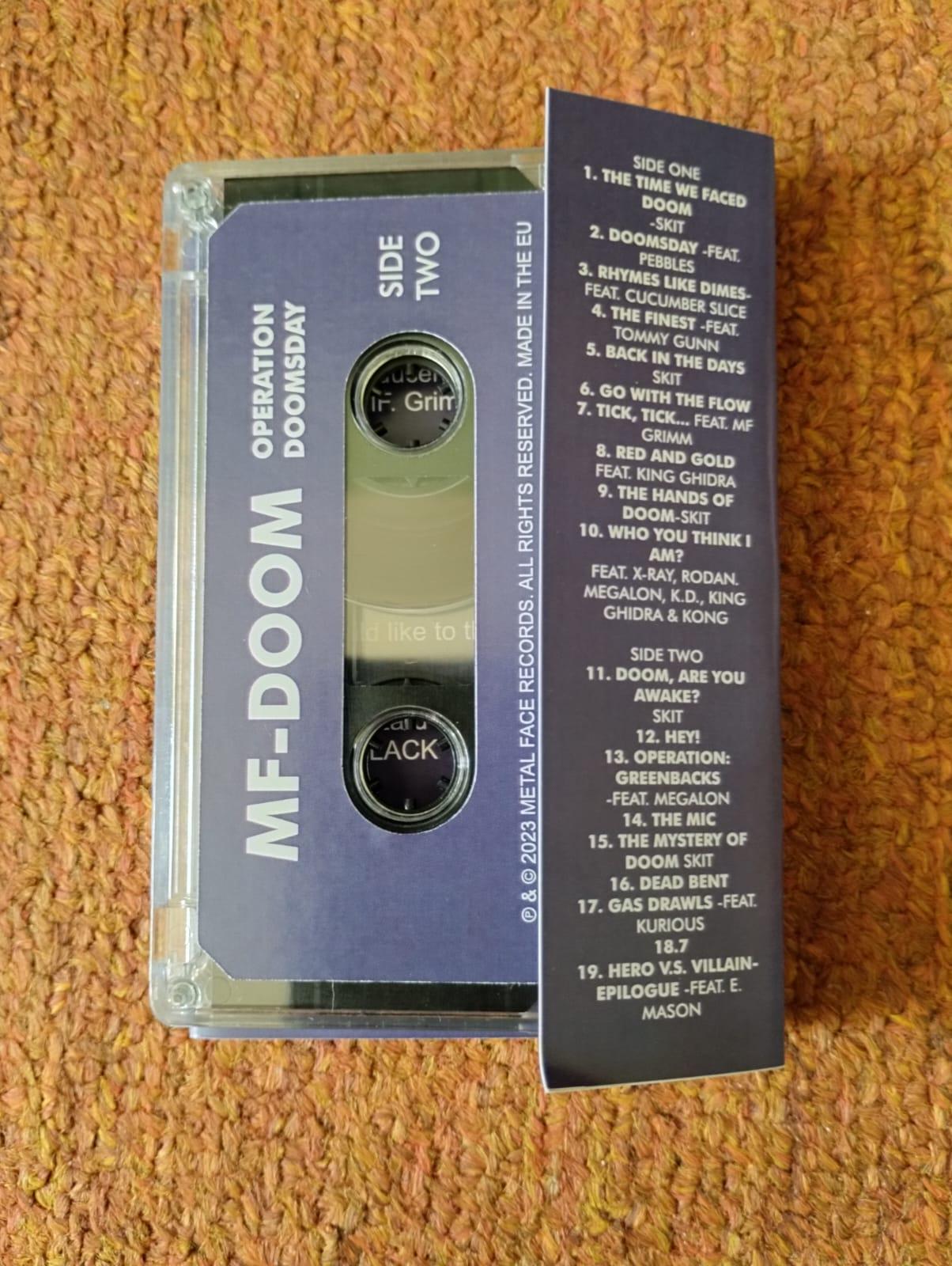 MFドゥーム カセットテープ オペレーション: ドゥームズデイ ウェスト