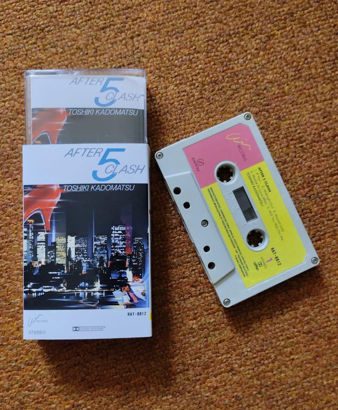 Toshiki Kodamatsu - After 5 Clash With Slipcase Cassette Tape