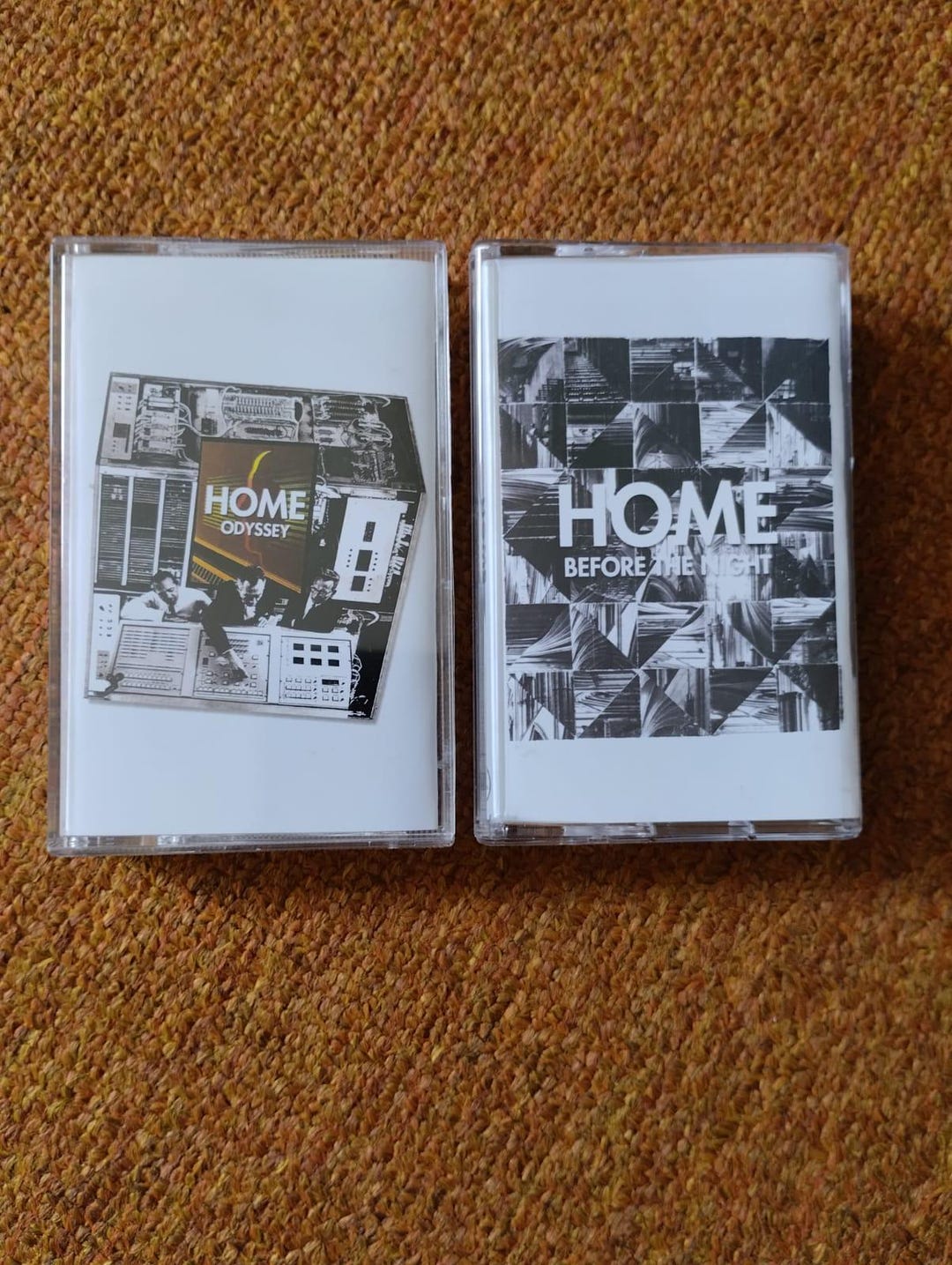 Home - Odyssey - Before the Night Cassette Tape Synthwave