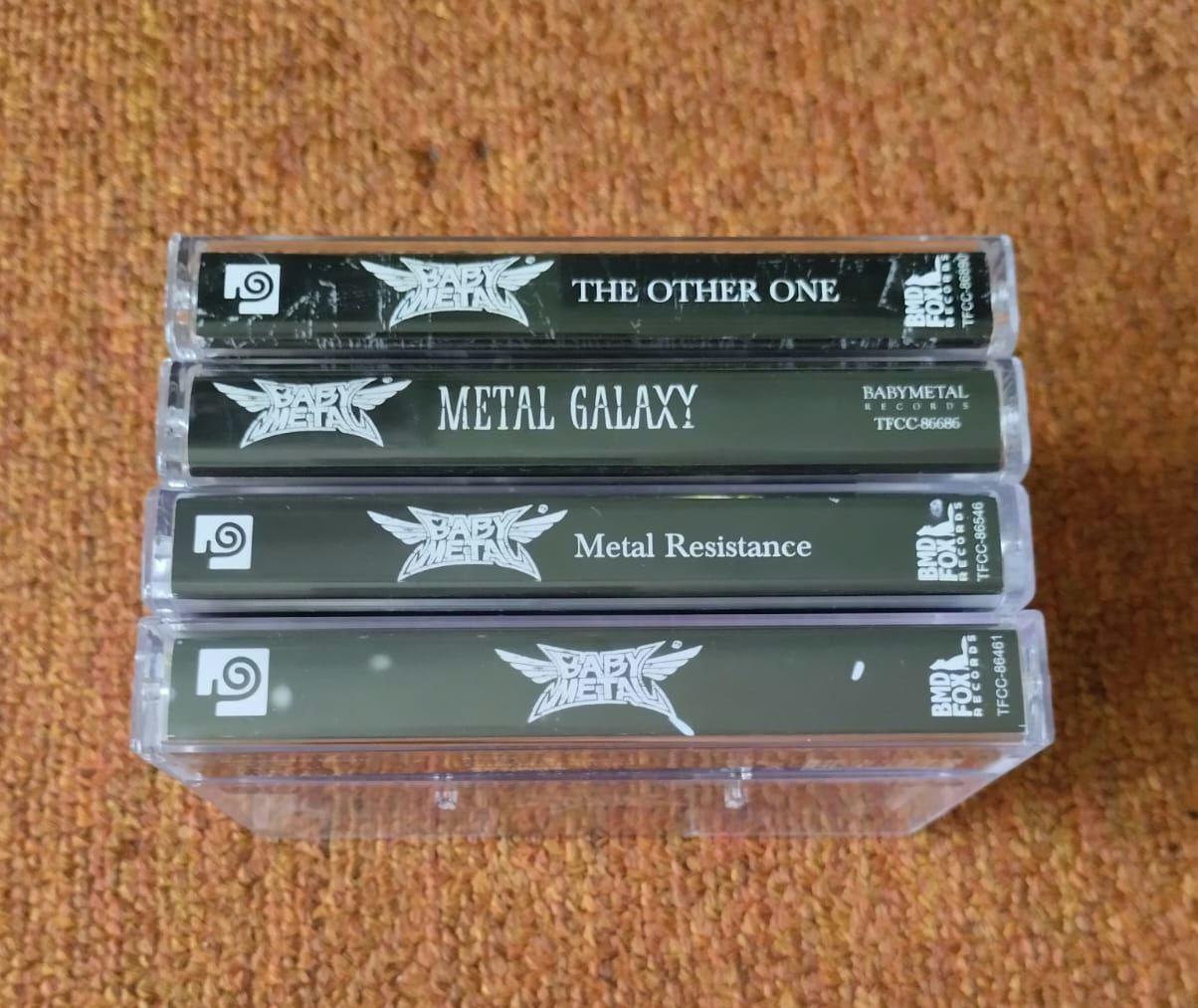 Babymetal - Cassette Tape Japan - Metal Resistance - Metal Galaxy
