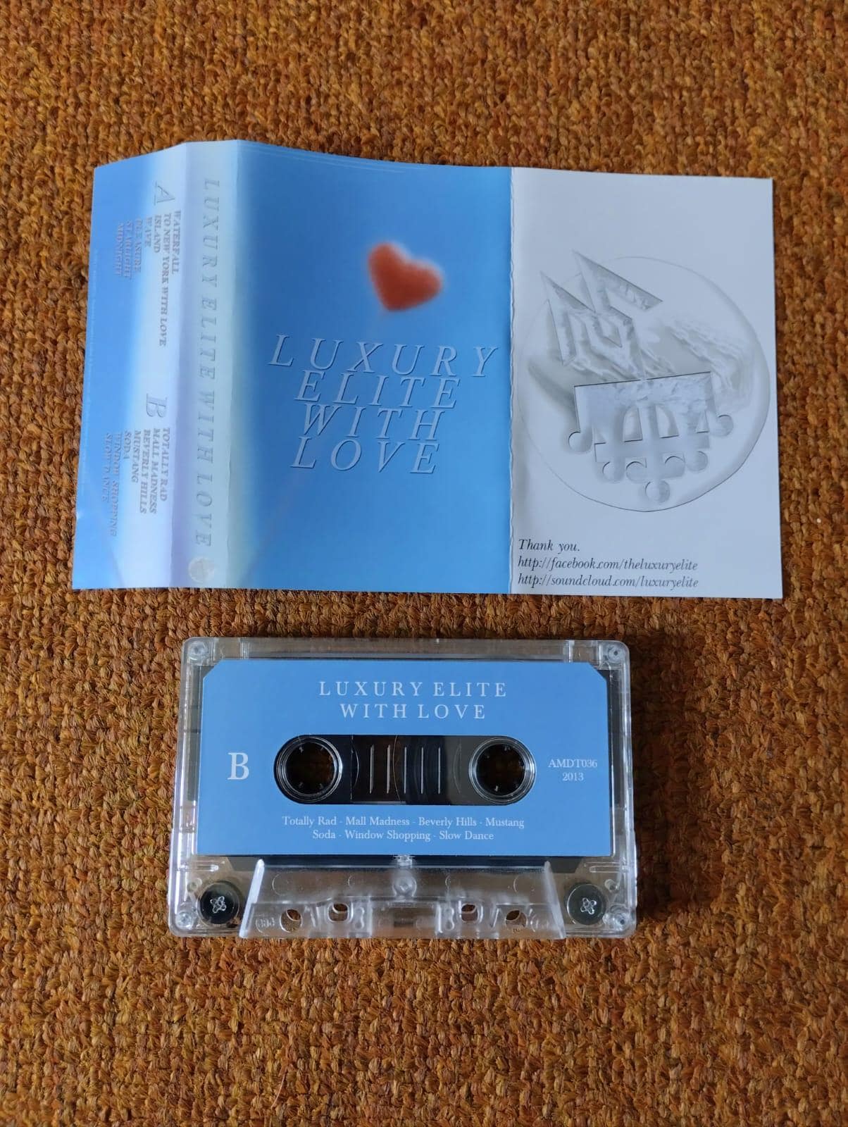 Luxury Elite Cassette Tape - Tv Party - With Love - World Class