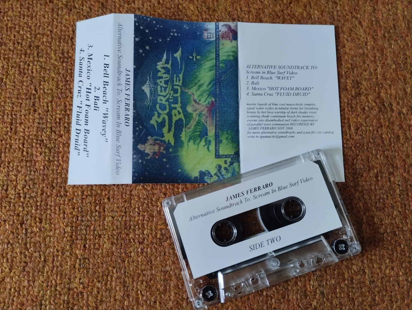 James Ferraro Alternative Soundtrack To: Scream in Blue Surf Video