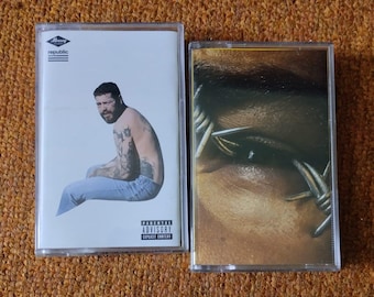 Post Malone Cassette Tape - Austin - Beerbongs & Bentleys - Hip Hop Pop Cloud Rap Trap Pop Rap