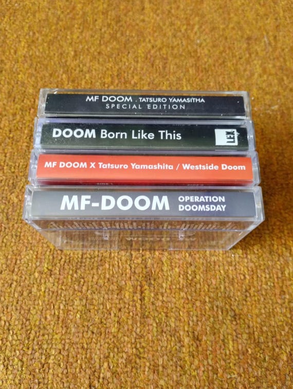 限定品！新品テープ未開封 MF Doom カセットテープ Doomsday MFドゥーム カセットテープ オペレーション: ドゥームズデイ ウェスト