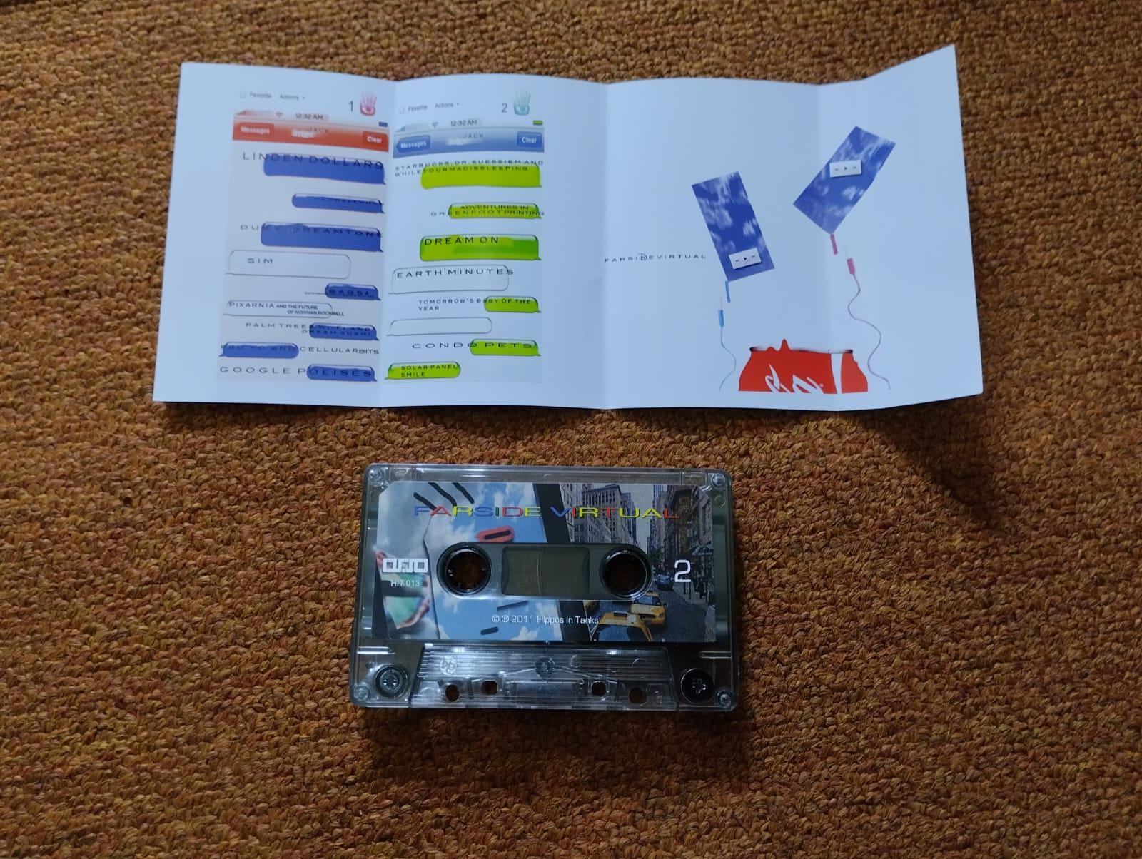 James Ferraro Far Side Virtual Cassette Tape Vaporwave Ambient
