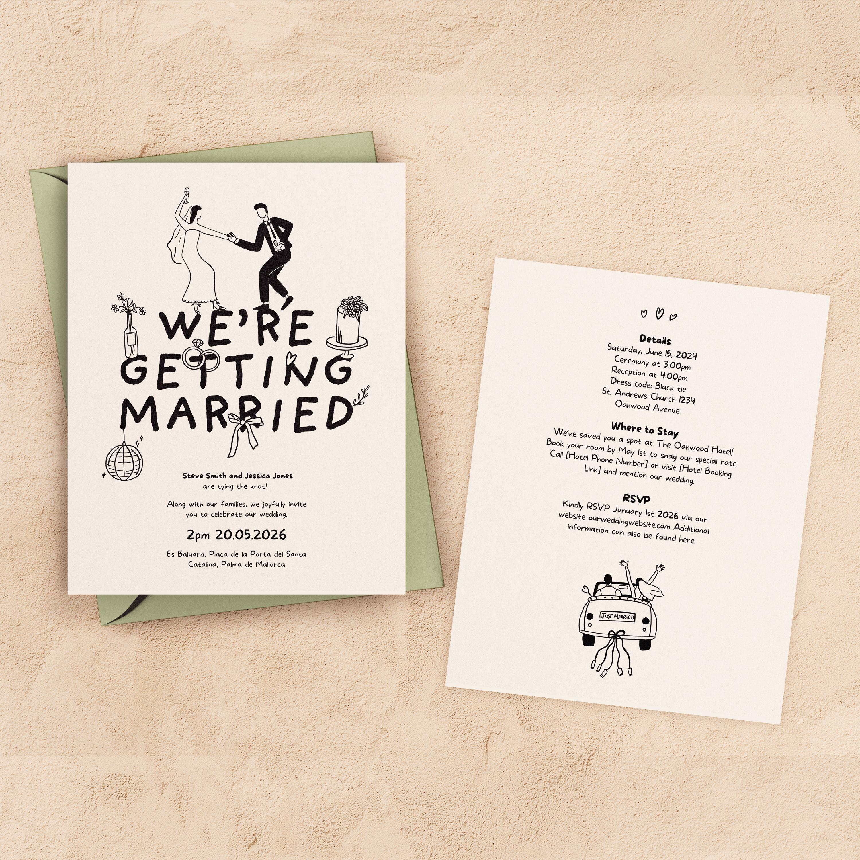 Invitaciones baratas - Etsy México, image size:3000x3000