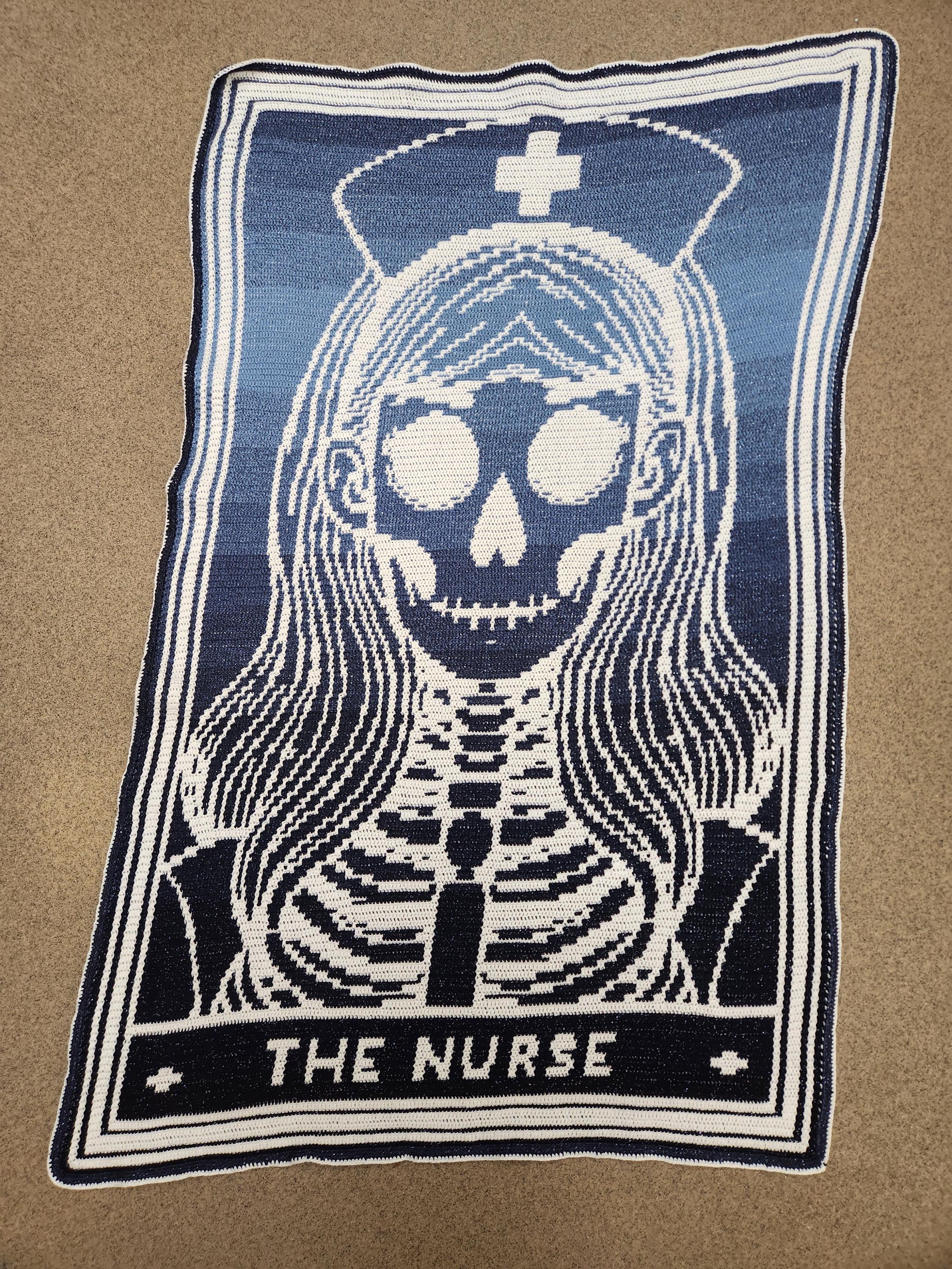 The Nurse Mosaic Overlay Crochet Pattern - Etsy