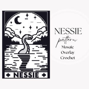 Nessie Mosaic Overlay Crochet Pattern