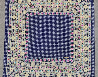 ヴィンテージシルクスカーフ、シャネルヴィンテージシルクスカーフ33 x