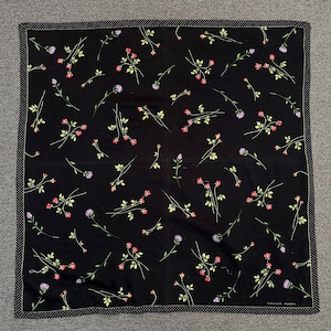 Vintage Yoshie Inaba Taschentuch Bandana Einstecktuch Schal Halstuch Stirnband Hals Wrap Accessoires Unisex Schals Kopf