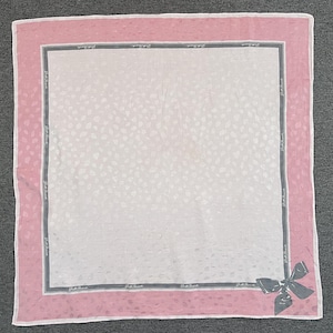 Vintage Jillstuart Handkerchief Bandana Pocket Square Scarf Neckerchief Headband Neck Wrap Accessories Unisex Scarves Head