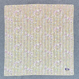 Vintage Liberty Blumen Einstecktuch Bandana Einstecktuch Halstuch Halstuch Stirnband Accessoires unisex Schals Kopftuch