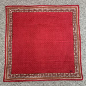 Pañuelo Daks vintage, pañuelo de bolsillo, pañuelo, pañuelo para el cuello, diadema, accesorios para el cuello, bufandas unisex para la cabeza