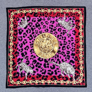 Vintage Celine Taschentuch Bandana Einstecktuch Schal Halstuch Stirnband Accessoires unisex Schals Kopftuch