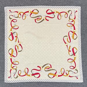 Vintage Celine Taschentuch Bandana Einstecktuch Schal Halstuch Stirnband Accessoires unisex Schals Kopftuch
