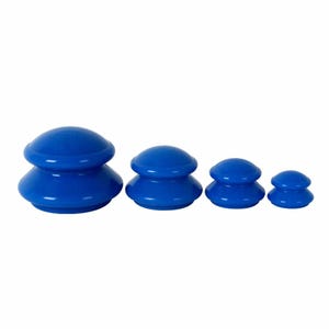 Silicone Cupping Massage Set (4 pcs)