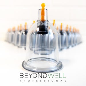 BeyondWell Hijama Cupping Cups 4.4 cm (100 pcs) - Premium Product