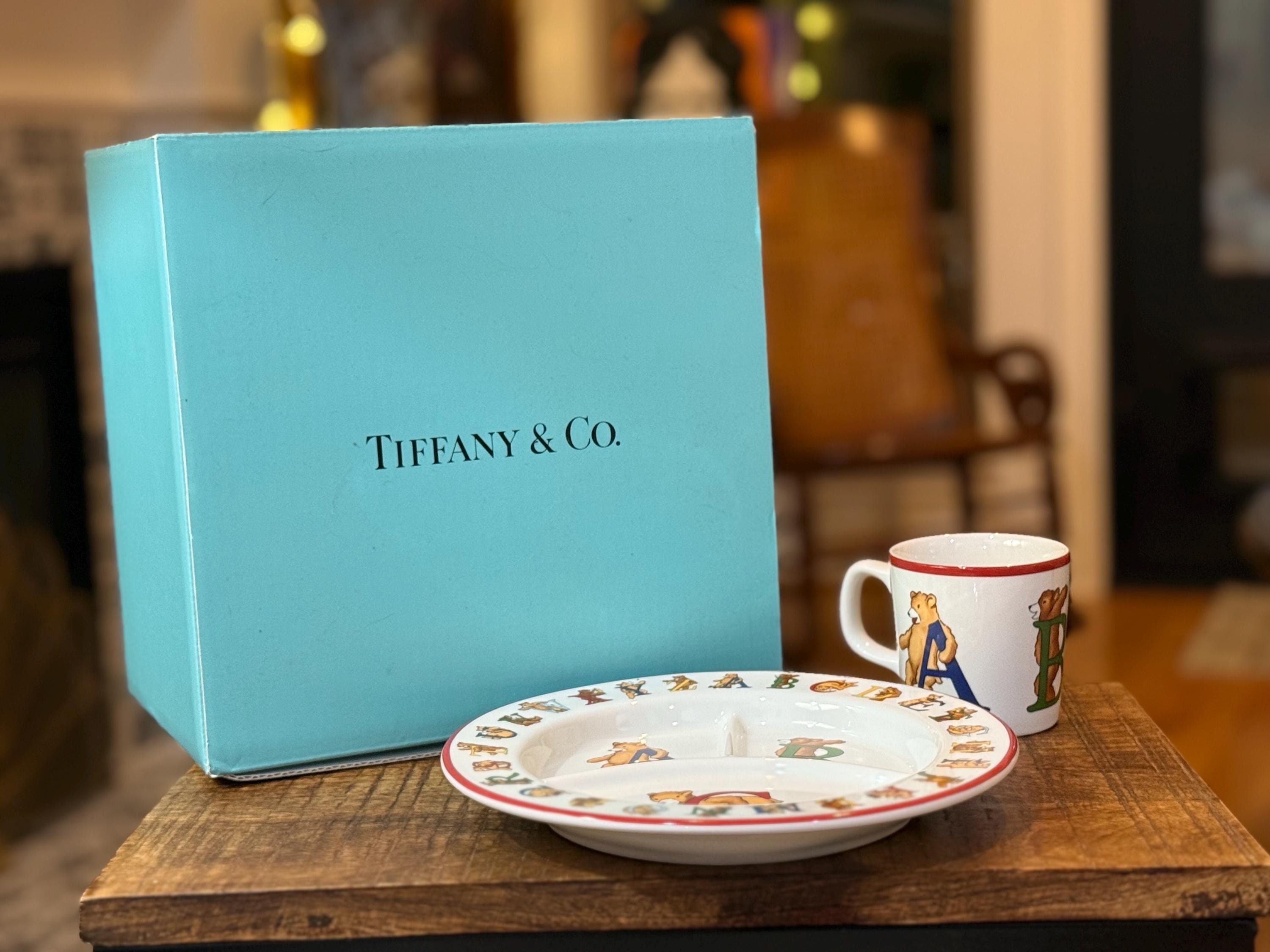 Tiffanys and Co Baby Plate - Etsy