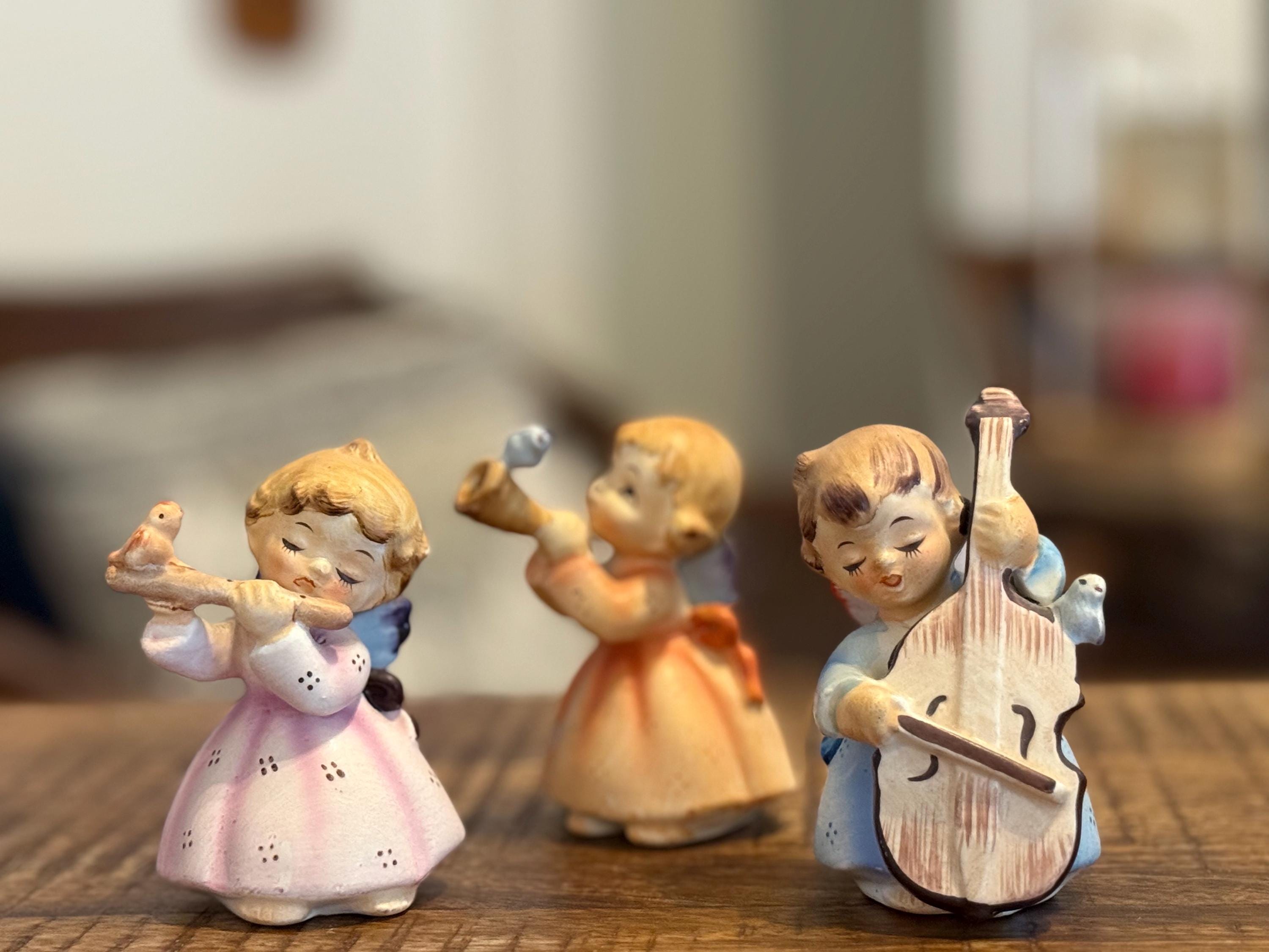 マイセン　ペーター・シュトラング 天使の楽隊　チェロ Angel Playing Cello Figurine - Etsy