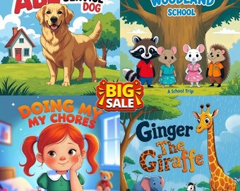 Children's Book Set: Social Emotional Learning, Animal Adventures