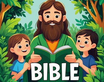 Bible Verse Coloring Pages for Kids: Christian Scripture Activity Sheets (PDF Downloadable Printables)