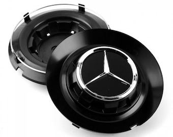 1pc  bc383 383 bc-383 147mm black alloy wheel center hub cap for Mercedes Benz gloss shiney replacement