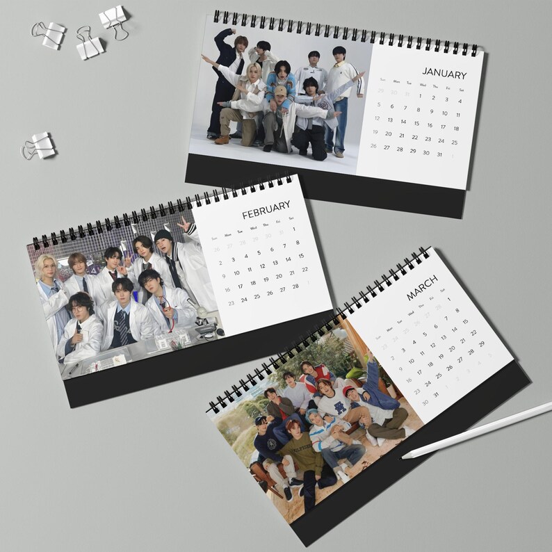 Stray Kids 2025 Calendar Etsy