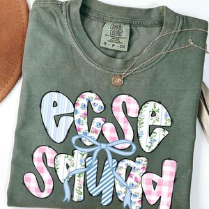 Comfort Colors® ECSE Teacher Shirt, Early Childhood Special Education Tee, Coquette ECSE Teacher Appreciation Gift