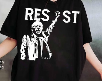 Bernie Sanders Resist PNG, Fight Oligarchy Tour PNG, gewaagde verklaring, Bernie Mood, Bernie Sanders digitale download png