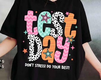 It's test day Png, Test day teacher coquette Png, Rock the Test Png, Test Day Png, STAAR Day Png, Testing Png, Don't stress do your best