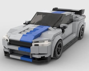 Nissan Skyline GT-R R34 Z-tune Building Blocks: Racing Car
