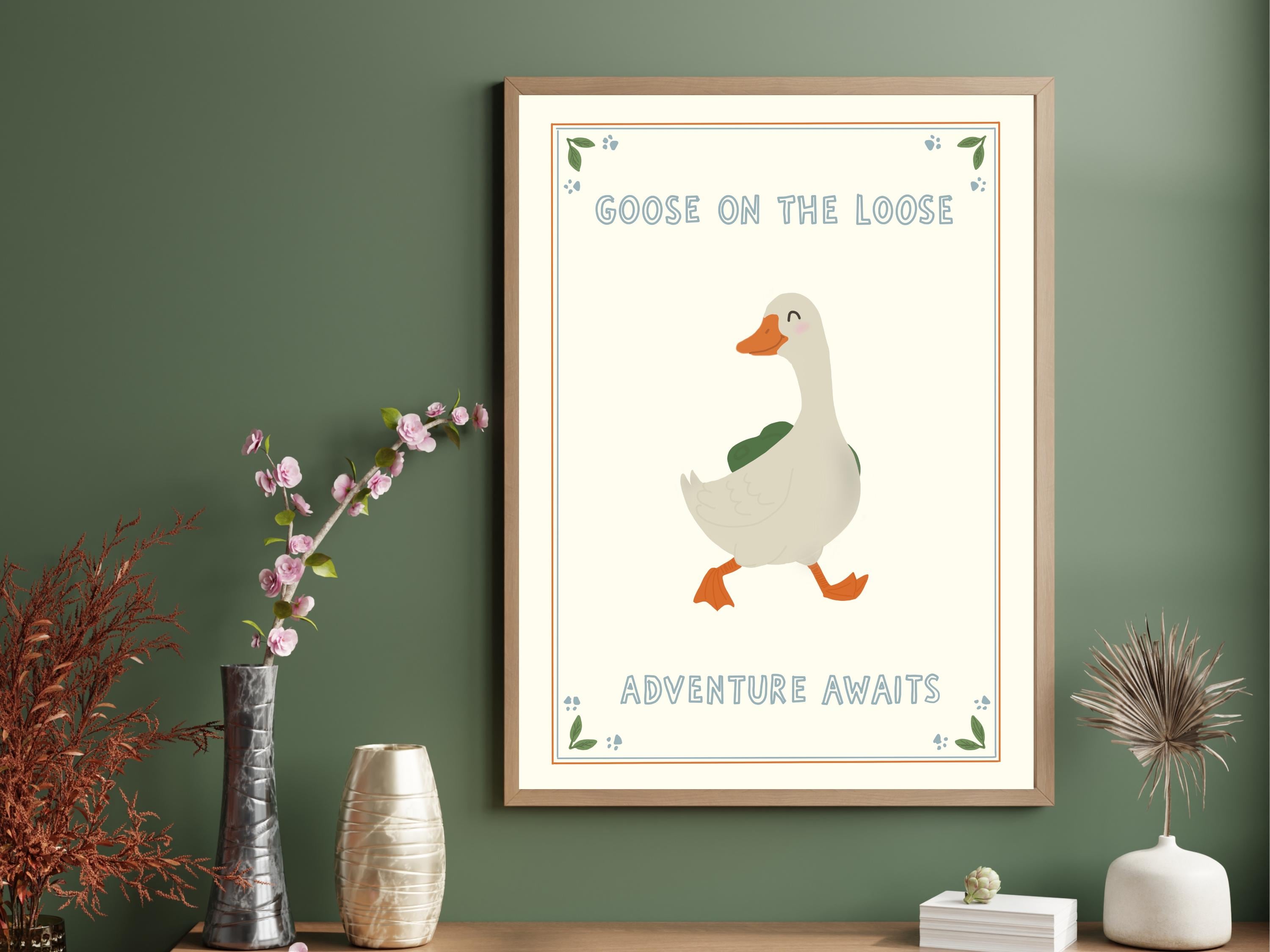 Silly Goose Retro Wall Art thumbnail 4