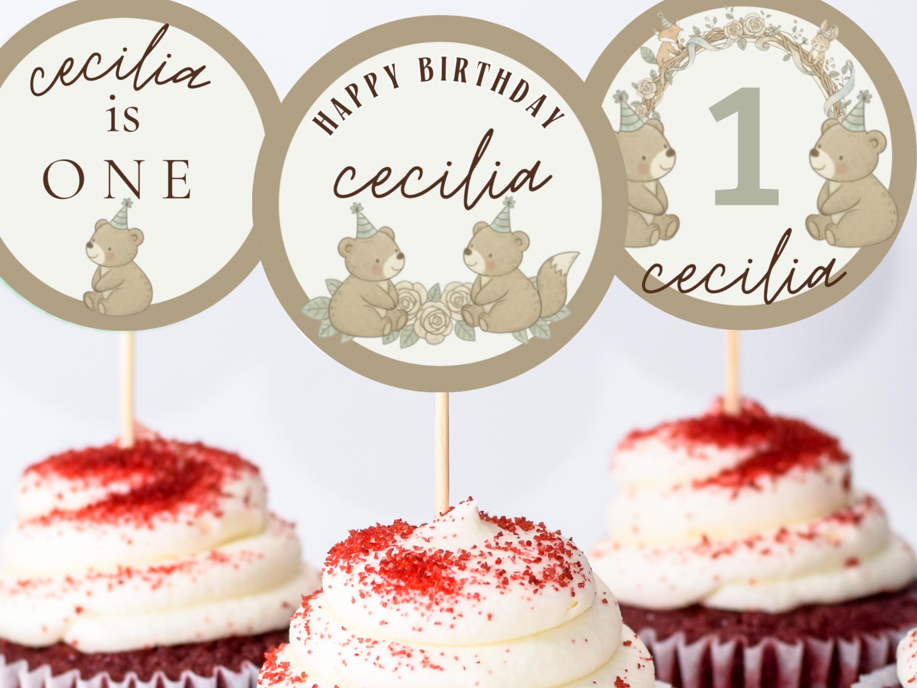 Woodland Fairytale Cupcake Toppers thumbnail 5