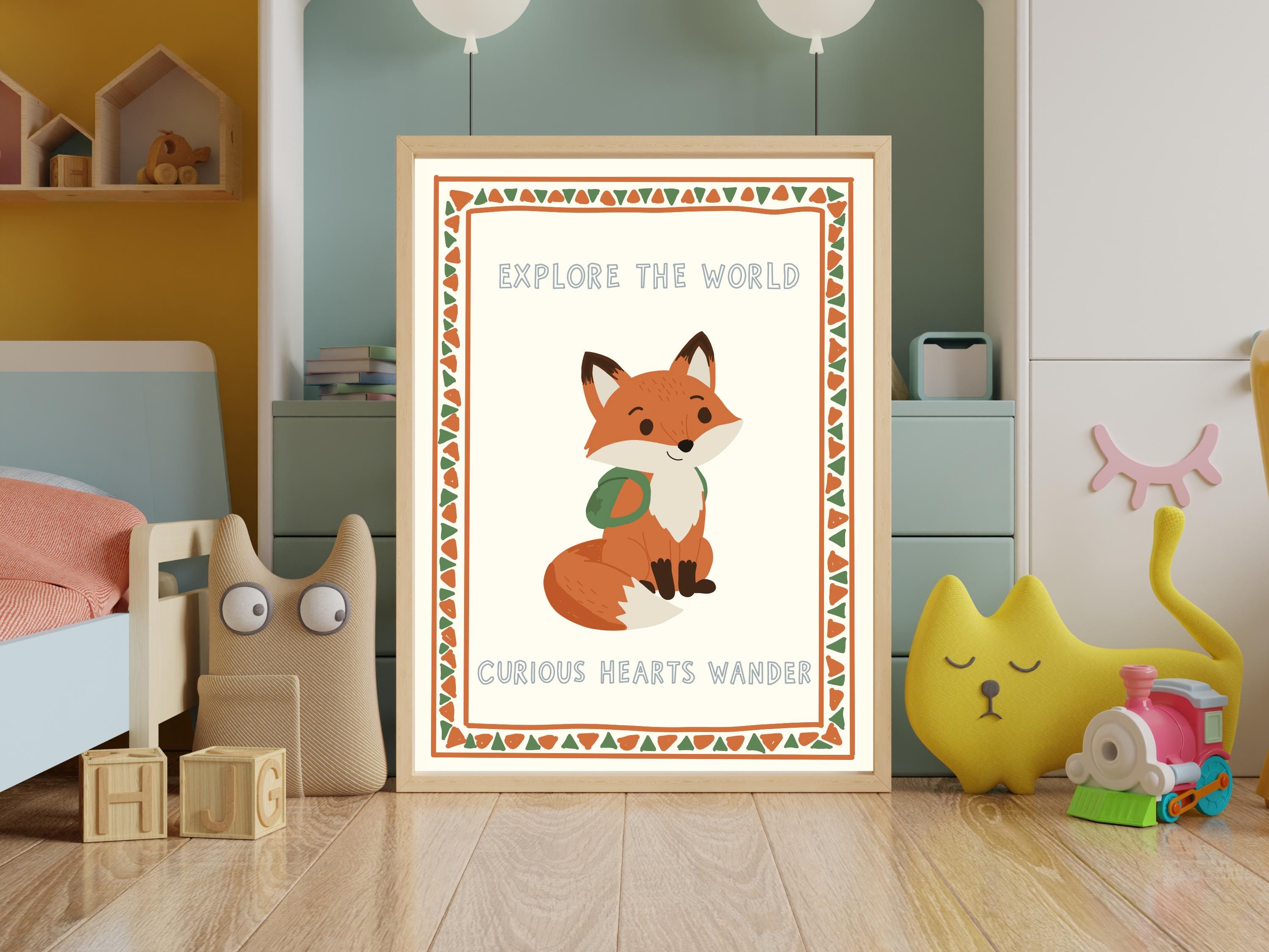 Fox Nursery Wall Art thumbnail 4