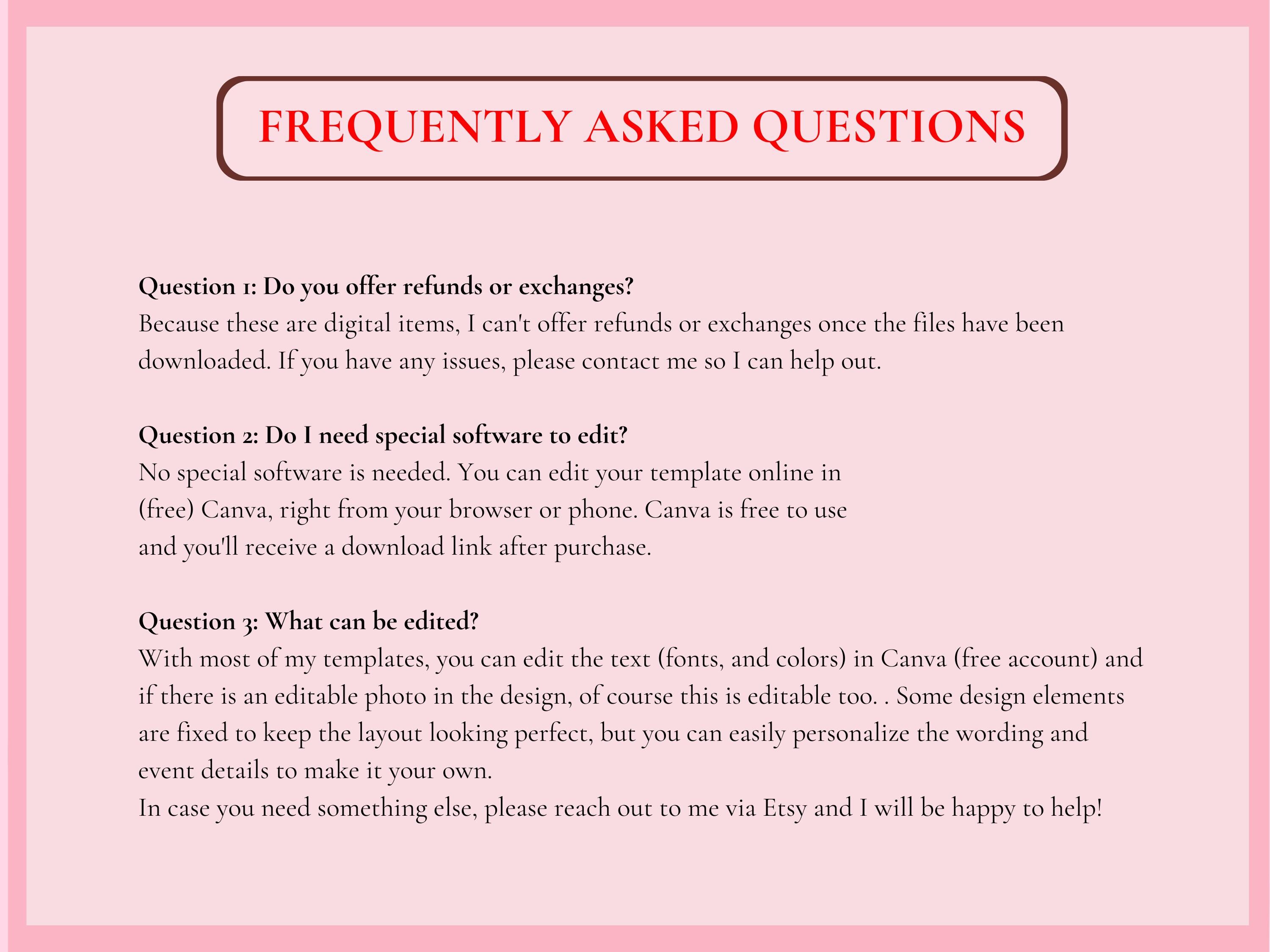 Pink Card Labels Editable Pink Food Labels Tags Template, Instant Download, Red Hearts ...