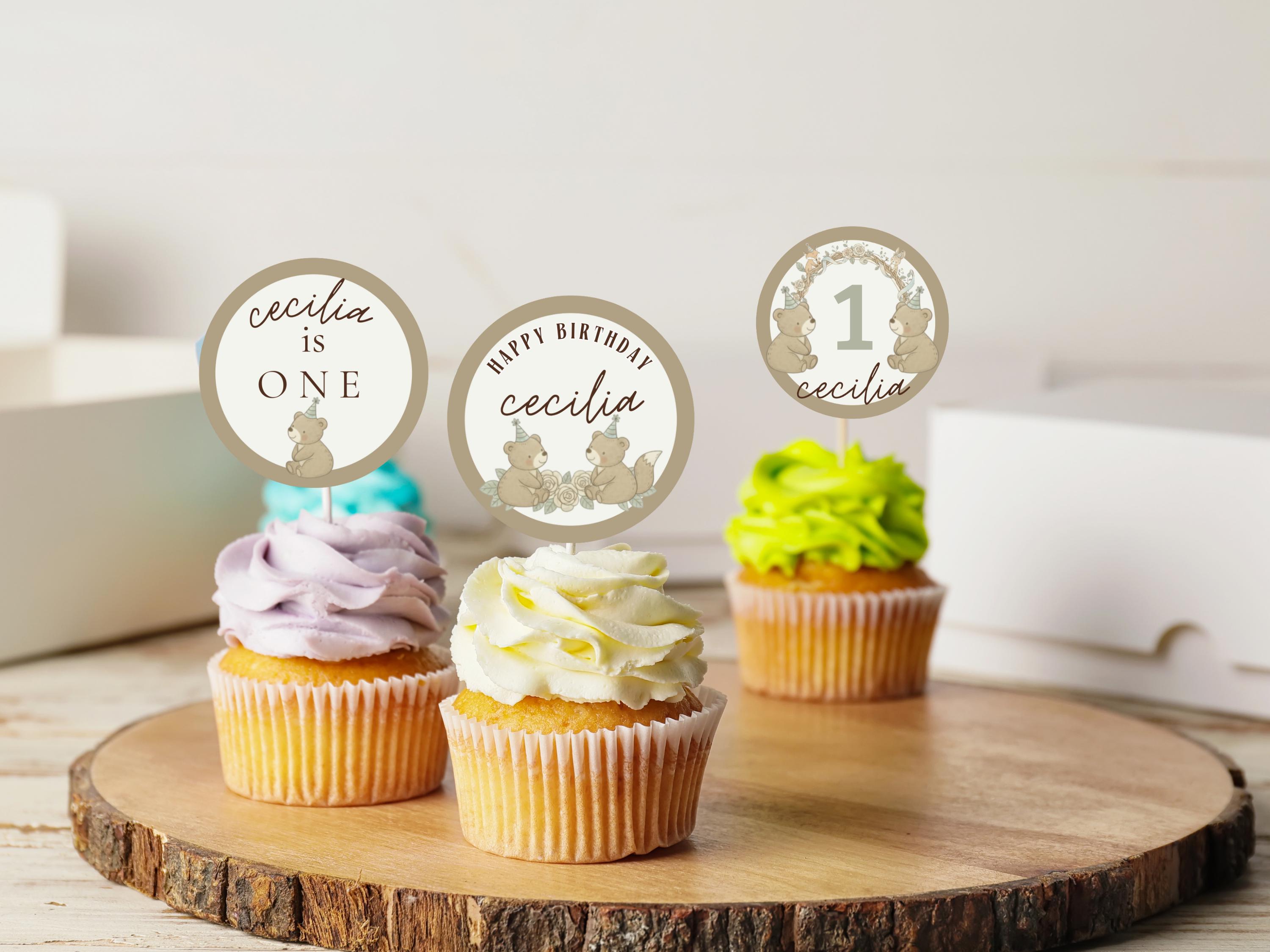 Woodland Fairytale Cupcake Toppers thumbnail 4