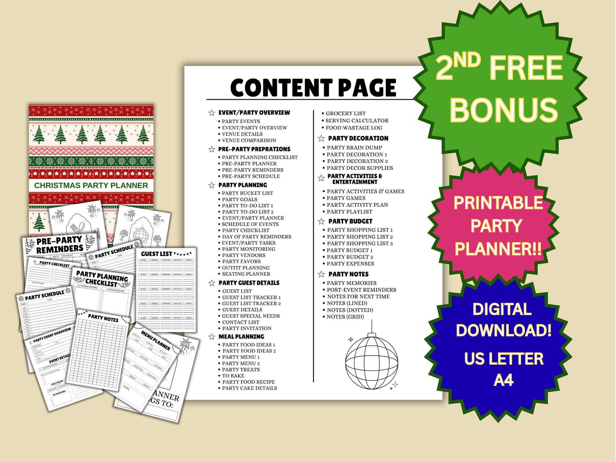 Oh What Fun Christmas Invitation — Script thumbnail 4