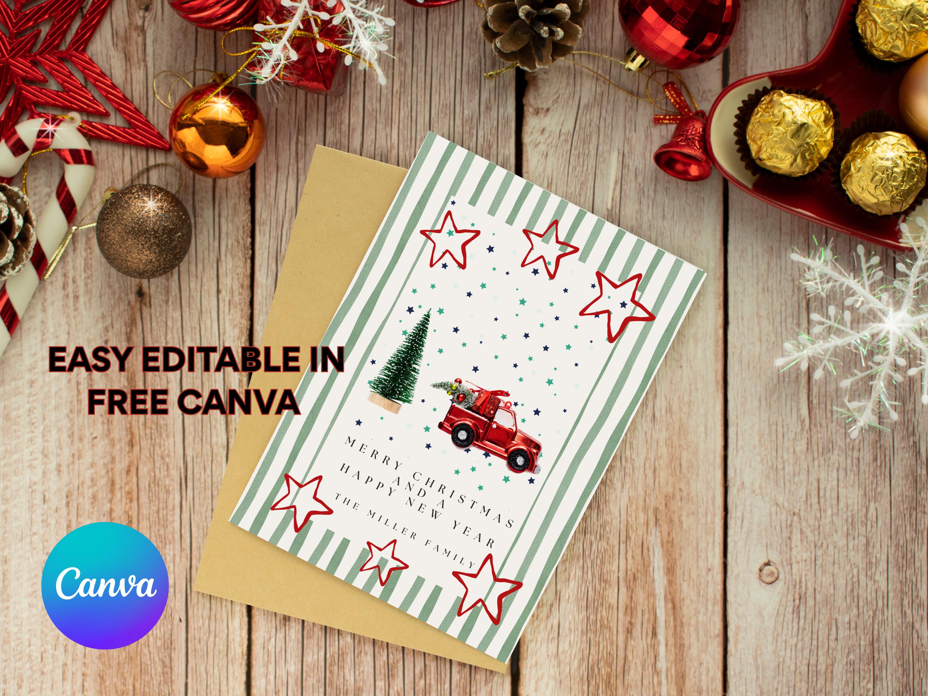 Christmas Holiday Greeting Card thumbnail 2