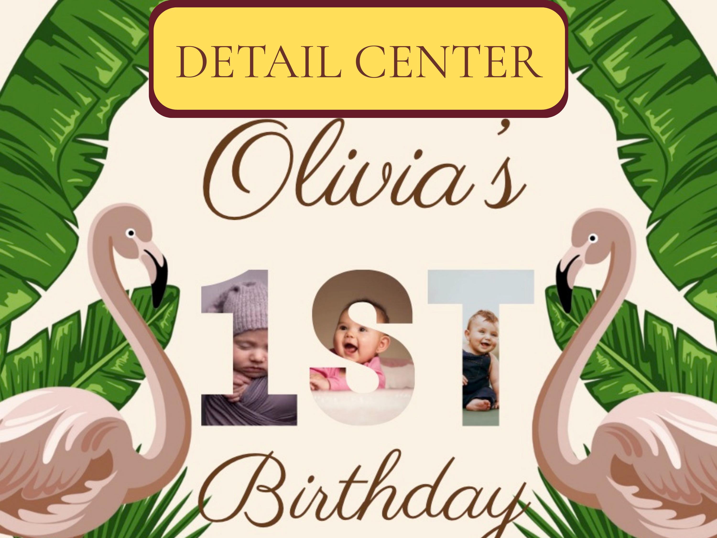 Jungle First Birthday Invitation thumbnail 3