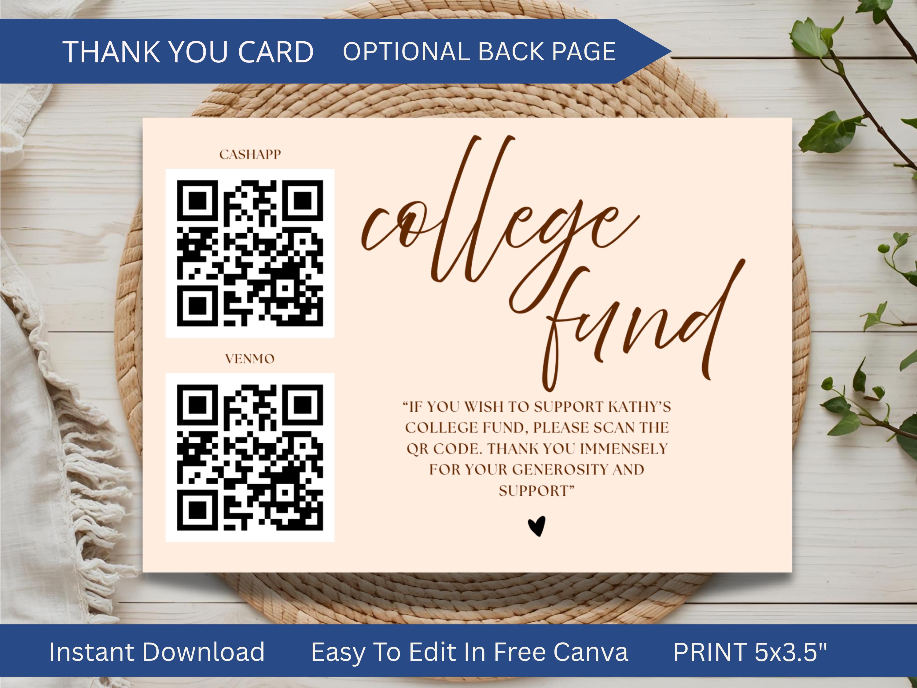 Graduation Thank You Card thumbnail 2