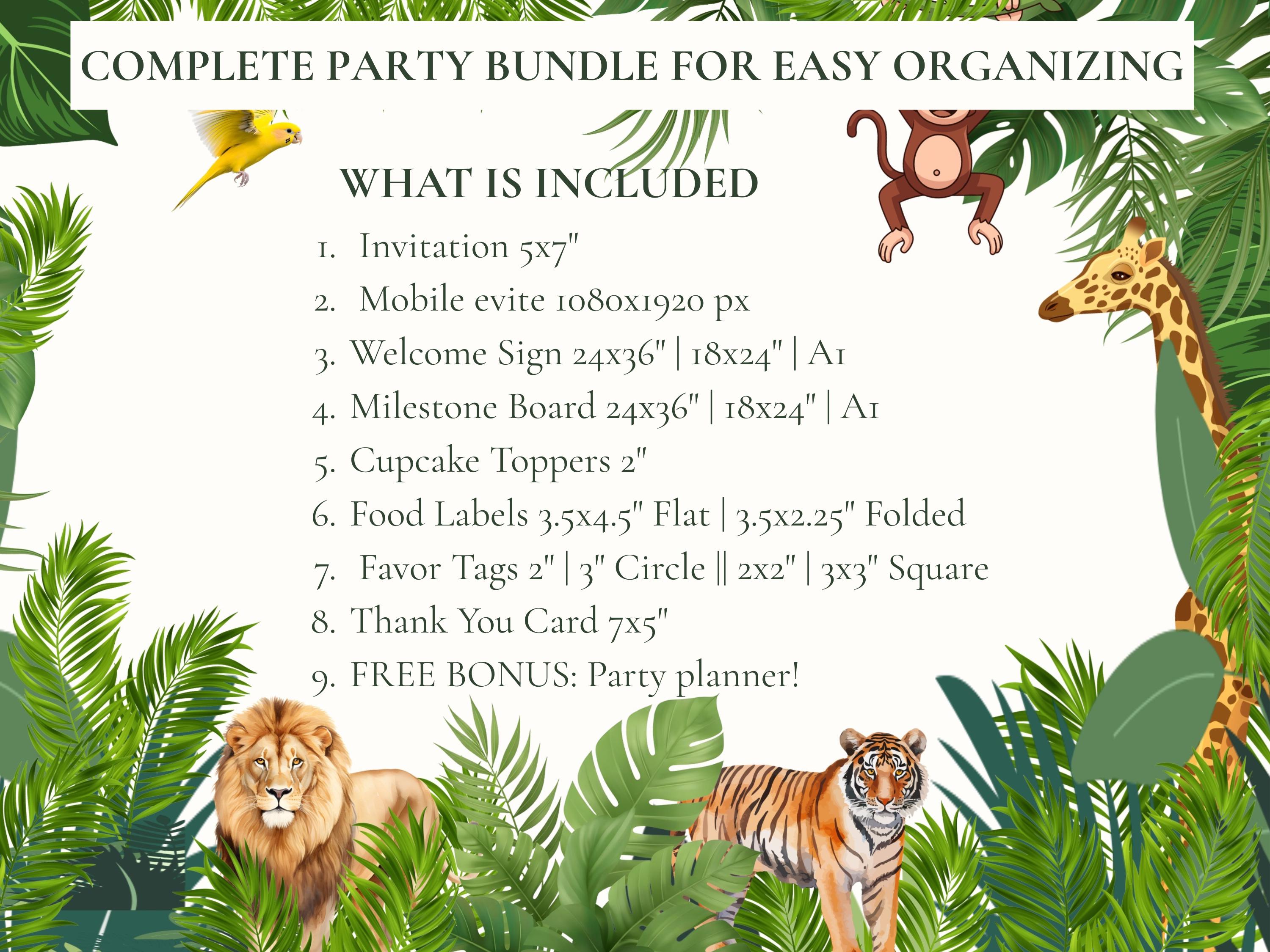 Wild One Birthday Party Bundle thumbnail 2
