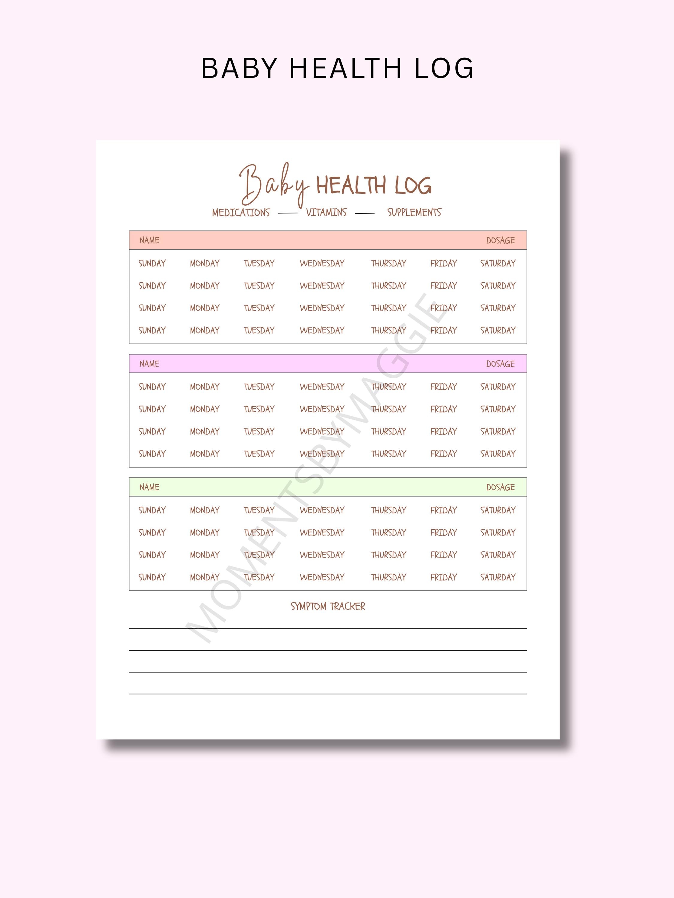 Newborn Baby Care Planner thumbnail 4