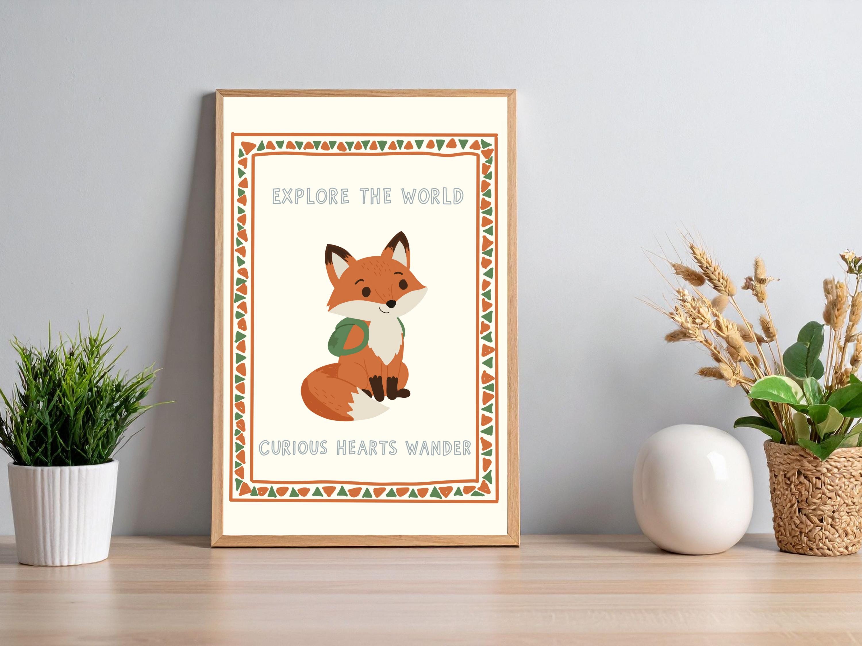 Fox Nursery Wall Art thumbnail 2
