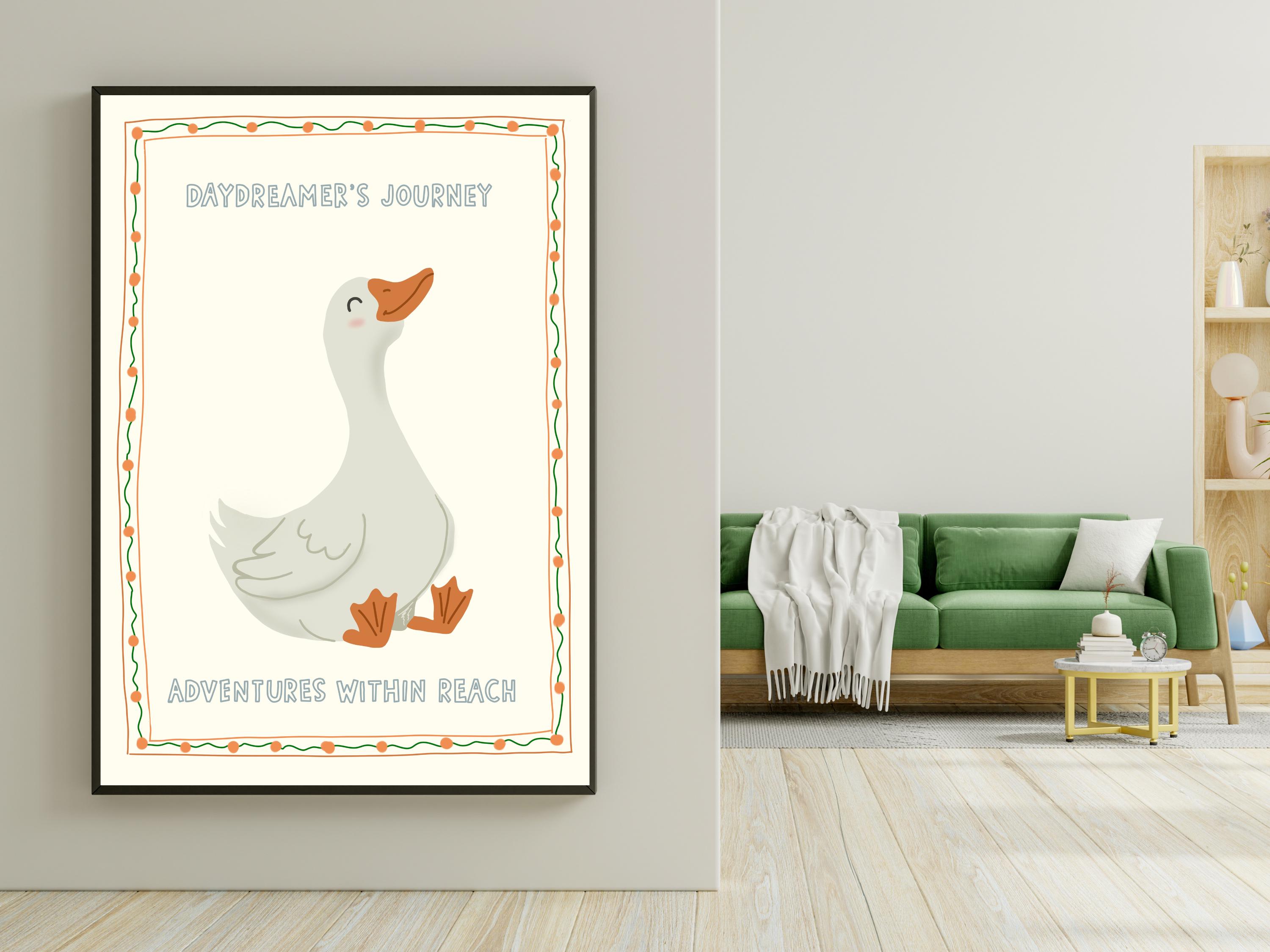 Silly Goose Nursery Wall Art thumbnail 5