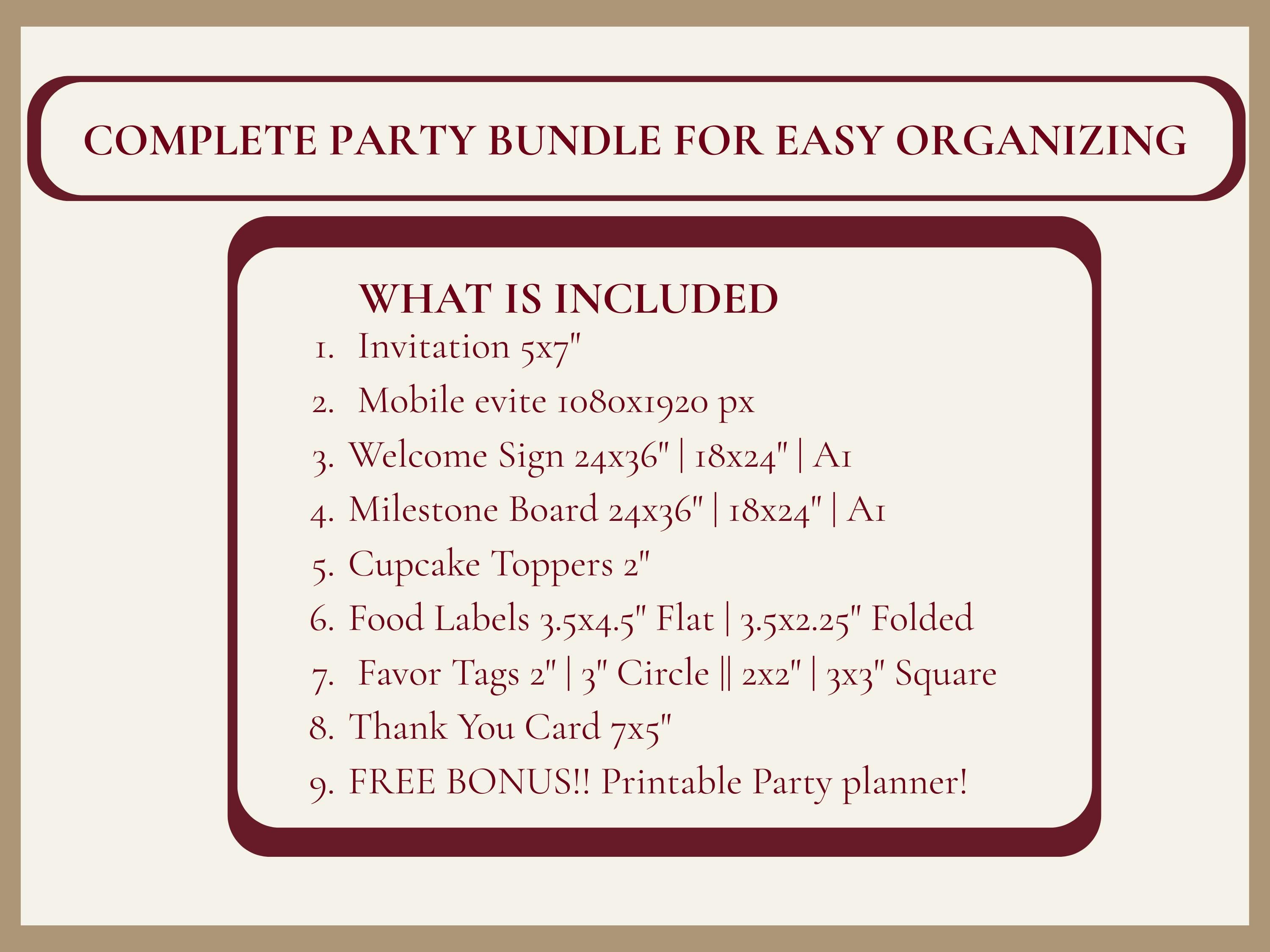 ONEderful First Birthday Party Bundle thumbnail 3