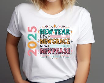 12 New Chapters 365 New Chances PNG, Happy New Year Png, 2025 new year png, trendy christmas png, simple new year png, sublimation