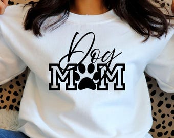 Dog Mom PNG, Mom Leopard PNG, Mother's Day Gift, Gift For Dog Mama Png, Mom Life Png, Mama Leopard PNG, Retro Mom Png, Dog Lover Gift Design